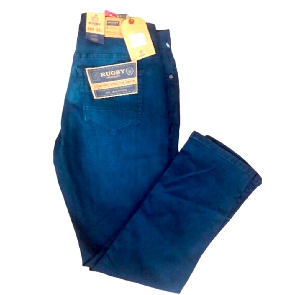 Men’s 34/32 Rugby University Jeans NWT